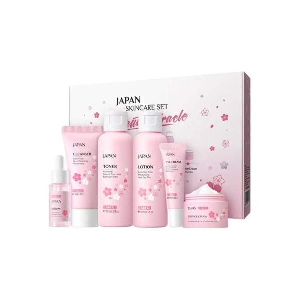 مجموعة العناية بالبشرة من ساكورا اليابانية